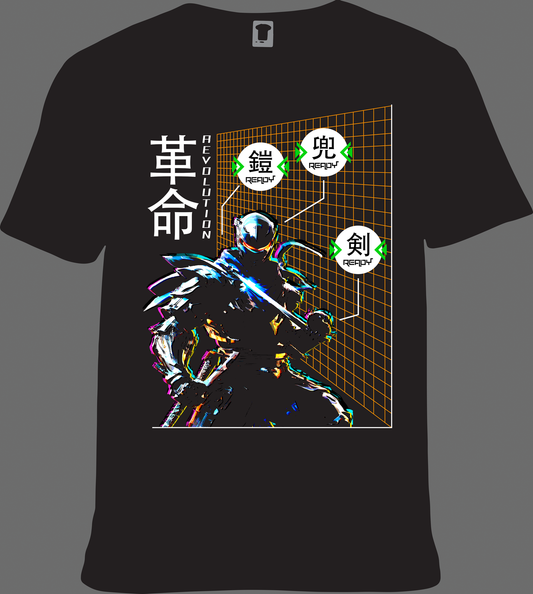 Camiseta Cyberpunk - Ninja Revolution