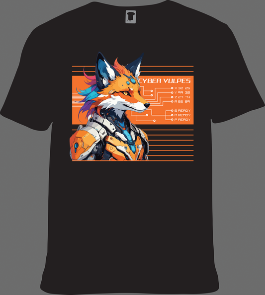 Camiseta Cyberpunk - Cyber Vulpes