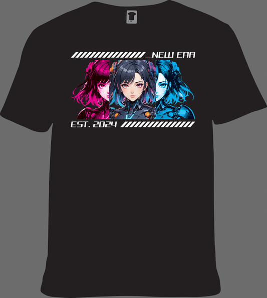 Camiseta Cyberpunk - Android Girl