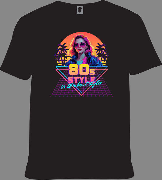 Camiseta Synthwave - 80s Style